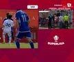 Penalty anulat în Botoșani - FCU Craiova, foto: captură de ecran Prima Sport