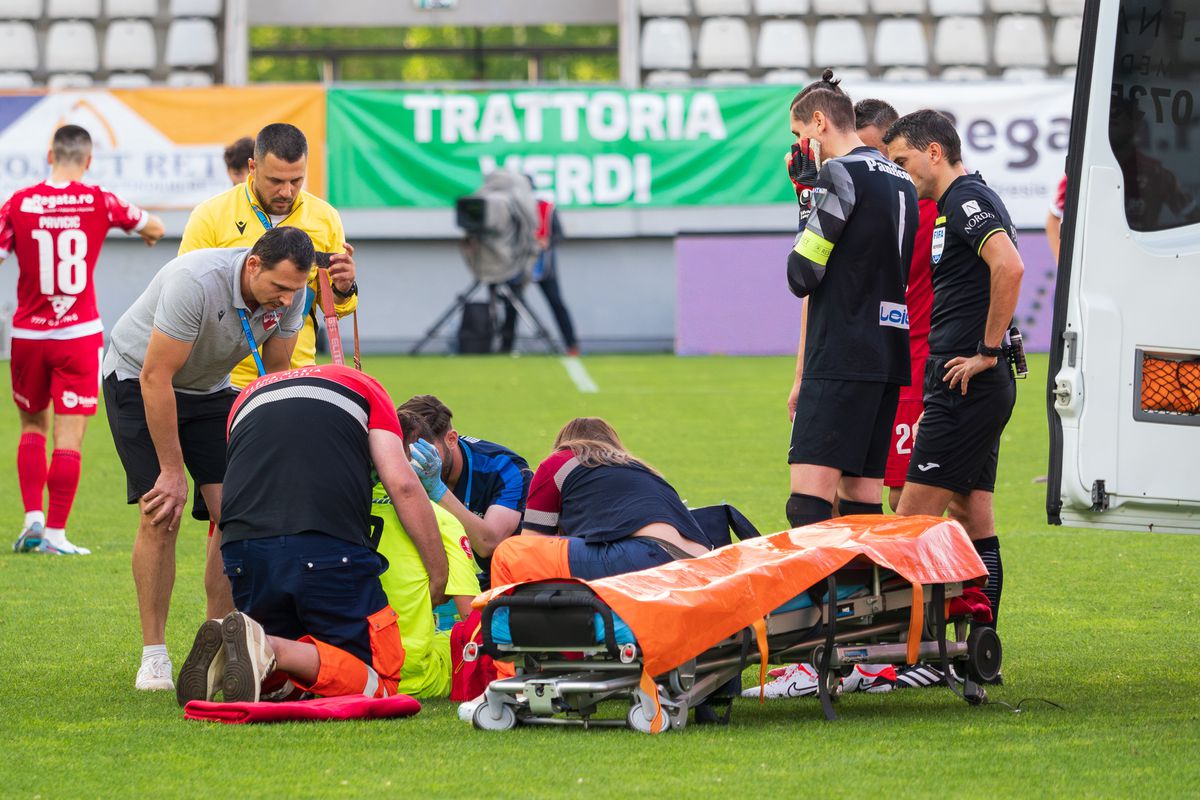 Legătura specială dintre Luca Mihai, jucătorul accidentat grav de Homawoo, și Dinamo