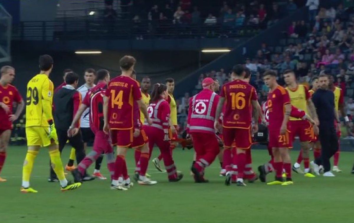 Care e situația lui Evan Ndicka, fotbalistul prăbușit pe gazon în Udinese - AS Roma