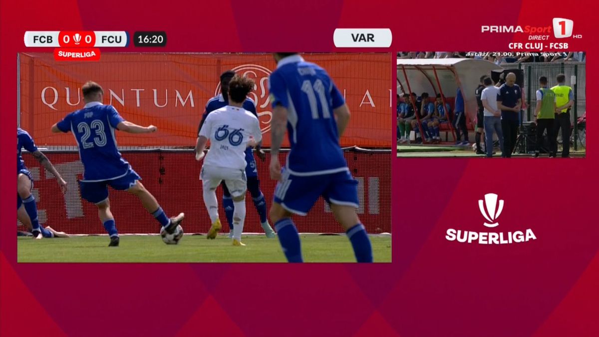 Arbitraj PRAF la Botoșani - FCU Craiova: penalty clar, întors cu VAR + eliminare ușoară