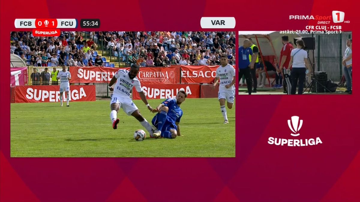 Penalty-ul acordat de Iulian Călin pentru Botoșani în meciul cu FCU Craiova