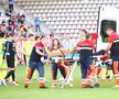 Luca Mihai, accidentat grav în Dinamo - Poli Iași
