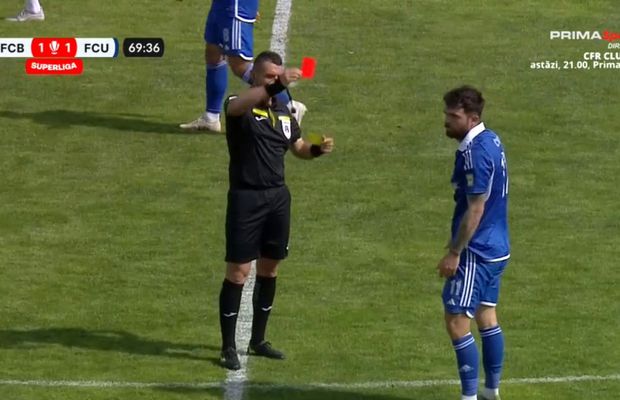 Aurelian Chițu l-a făcut praf pe Iulian Călin după ce a fost eliminat: „A stricat jocul, ne lăsăm toți de fotbal. Parcă nu avem voie să câștigăm”