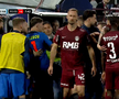 Scandal pe teren la CFR Cluj - FCSB