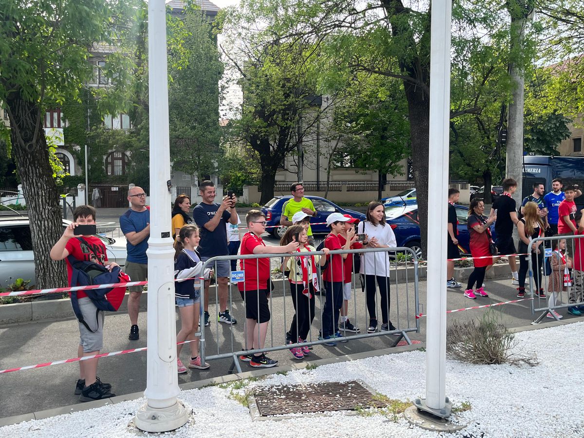 Imagini înainte de Dinamo - Poli Iași