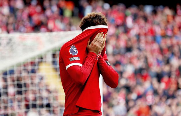 Liverpool, ÎN GENUNCHI! Primul eșec pe Anfield în acest campionat, iar titlul devine o misiune imposibilă