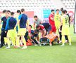Luca Mihai, accidentat grav în Dinamo - Poli Iași