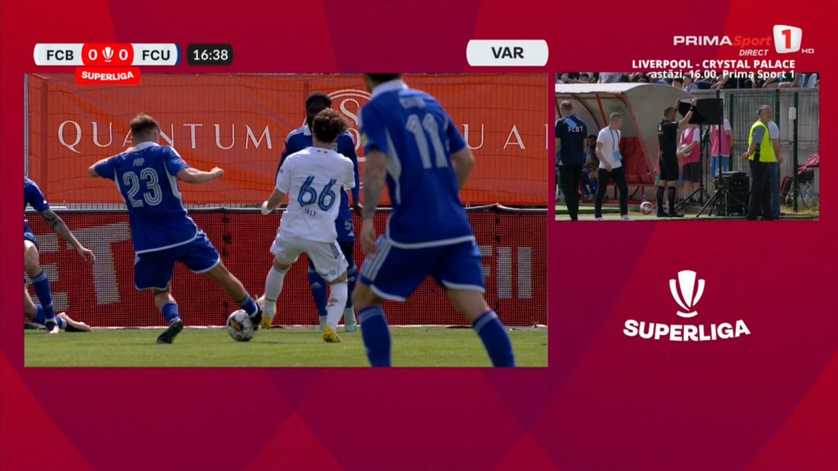 Penalty-ul acordat de Iulian Călin pentru Botoșani în meciul cu FCU Craiova