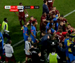 Scandal pe teren la CFR Cluj - FCSB