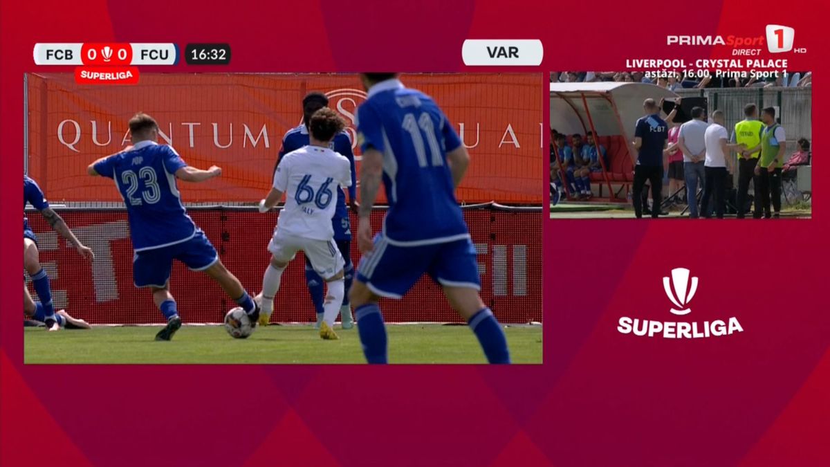 Arbitraj PRAF la Botoșani - FCU Craiova: penalty clar, întors cu VAR + eliminare ușoară