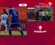 Penalty anulat în Botoșani - FCU Craiova, foto: captură de ecran Prima Sport