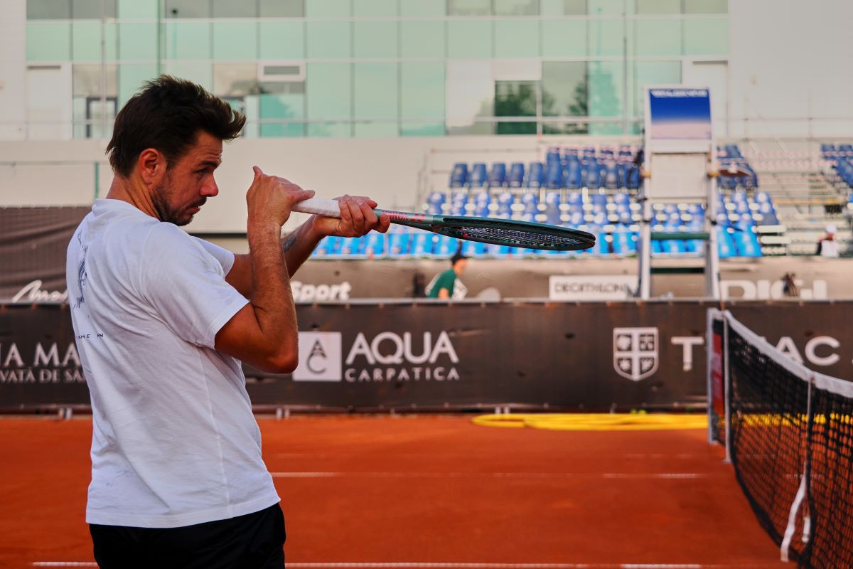 Țiriac Open e gata să înceapă, revenit la București după 8 ani » Primul antrenament pentru Stan Wawrinka