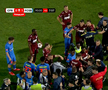 Scandal pe teren la CFR Cluj - FCSB