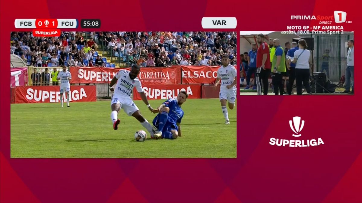 Penalty-ul acordat de Iulian Călin pentru Botoșani în meciul cu FCU Craiova