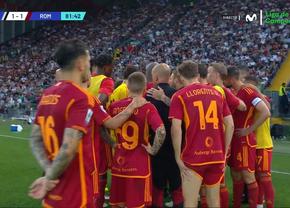 Evan Ndicka a dus mâna la piept și s-a prăbușit pe gazon în Udinese - Roma » Coechipierii au refuzat să continue meciul