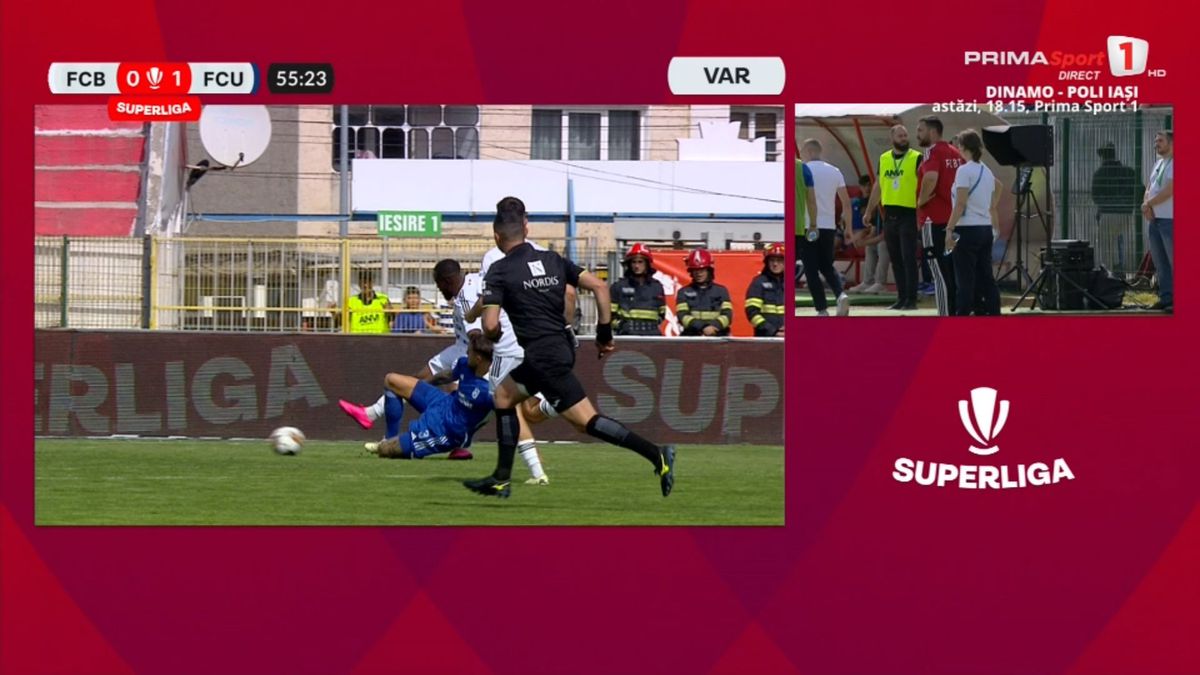 Penalty-ul acordat de Iulian Călin pentru Botoșani în meciul cu FCU Craiova