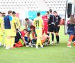 Luca Mihai, accidentat grav în Dinamo - Poli Iași