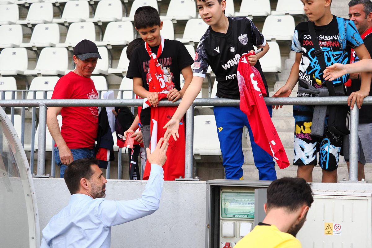 Imagini înainte de Dinamo - Poli Iași
