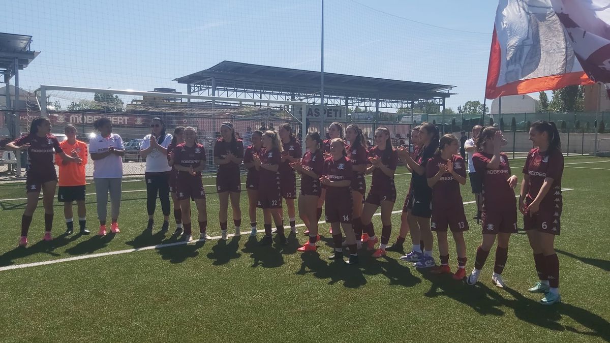 LIGA 3 feminin / RAPID - VOLUNTARI 9-0. 14 aprilie 2024. Foto: Marius Mărgărit