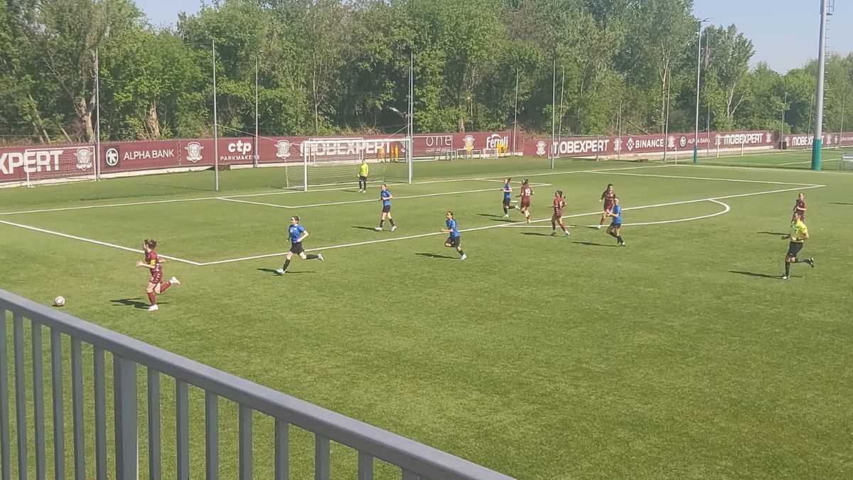 LIGA 3 feminin / RAPID - VOLUNTARI 9-0. 14 aprilie 2024. Foto: Marius Mărgărit