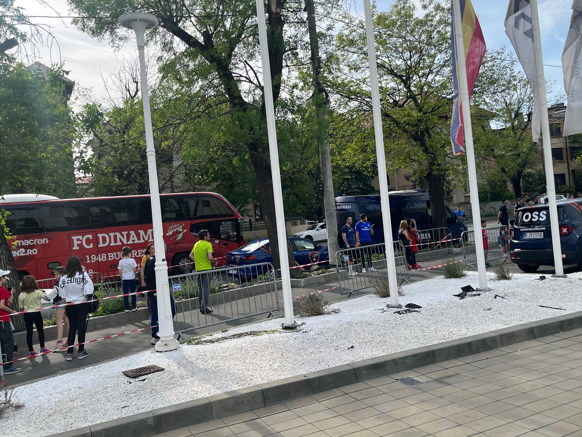 Imagini înainte de Dinamo - Poli Iași