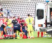 Luca Mihai, accidentat grav în Dinamo - Poli Iași