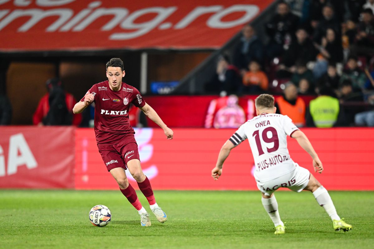 Claudiu Petrila s-a plâns după CFR Cluj - Rapid: „Destul de prostuț”