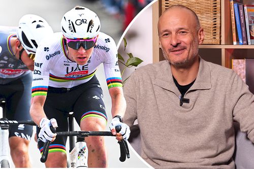 Tadej Pogacar vs Mathieu van der Poel / Alex Ciocan, fotomontaj: Andrei Crăițoiu / GSP