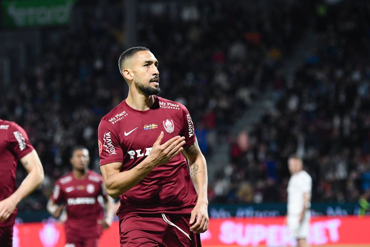 Imagini de la CFR Cluj - Rapid / foto: Imago