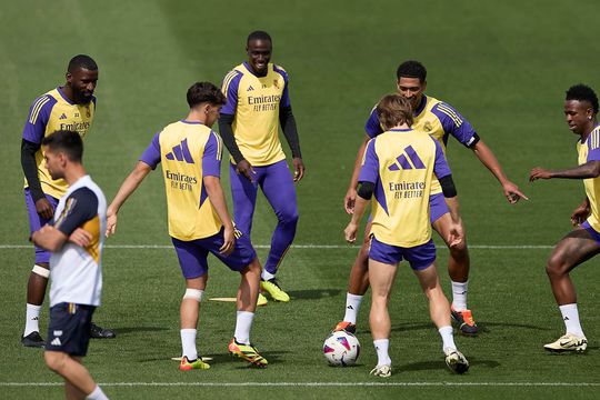 Jucătorii lui Real Madrid, la antrenament / Foto: Imago