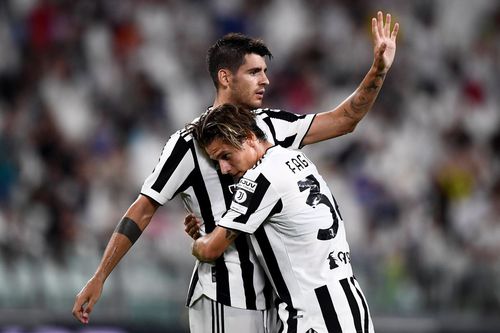 Nicolo Fagioli și Alvaro Morata au fost colegi în 2021 la Juventus / Foto: Imago