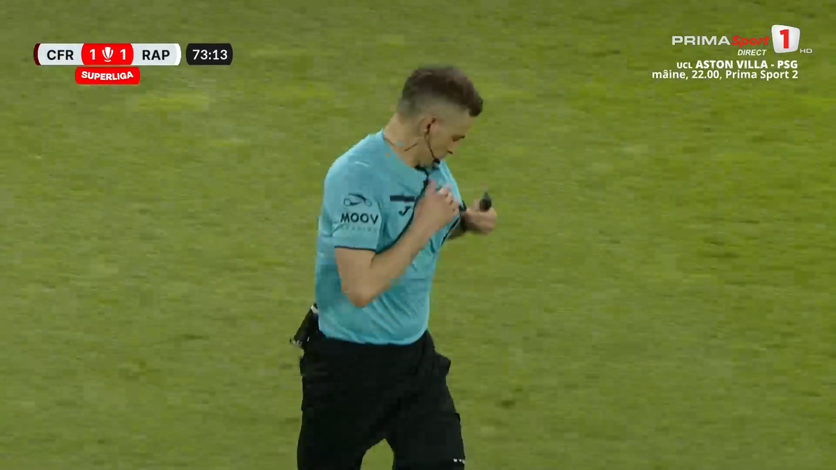 Fază halucinantă în CFR Cluj - Rapid