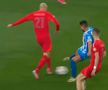 Faultul lui Vladimir Screciu asupra lui Vlad Chiricheș, în Craiova - FCSB 0-0