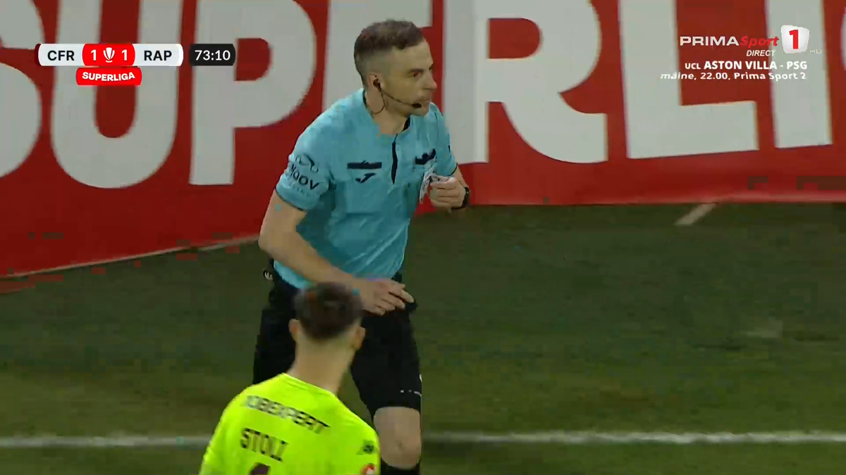 Fază halucinantă în CFR Cluj - Rapid