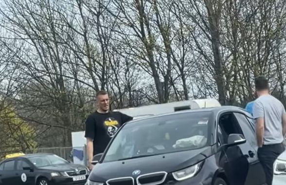 Jucătorul din Premier League, implicat într-un accident rutier chiar înainte de a o învinge pe fosta adversară a celor de la FCSB