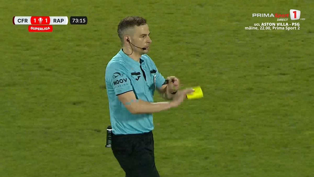 Fază halucinantă în CFR Cluj - Rapid