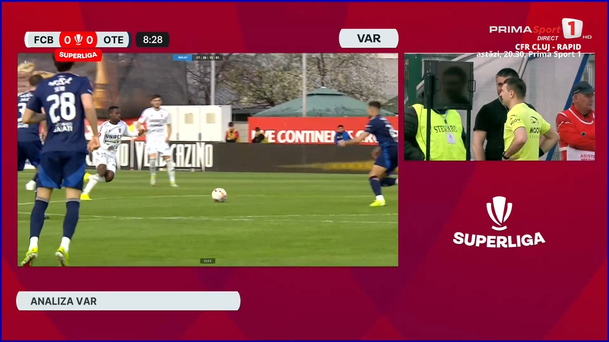 Aldair, eliminat în FC Botoșani - Oțelul