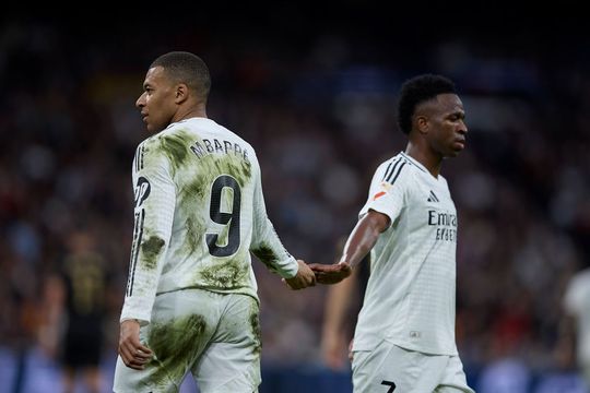 Kylian Mbappe și Vinicius Junior au marcat împreună 51 de goluri pentru Real Madrid în acest sezon / Foto: Imago