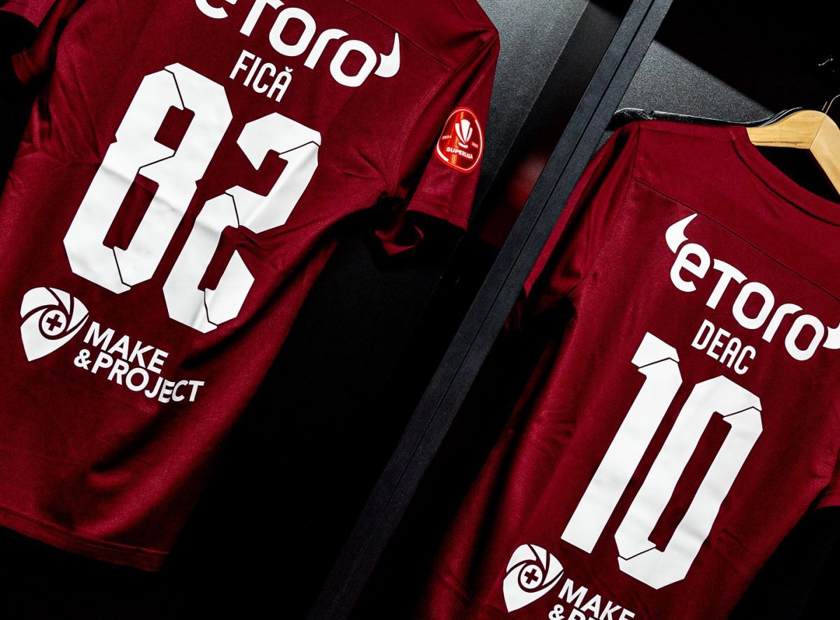 CFR Cluj - Rapid București, derby „feroviar” în play-off-ul Superligii. Cadre surprinse înainte de meci - 14 aprilie 2025