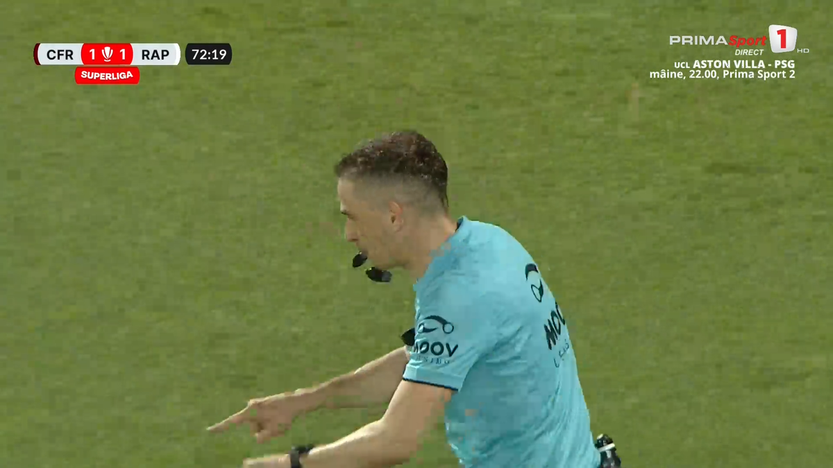 Fază halucinantă în CFR Cluj - Rapid