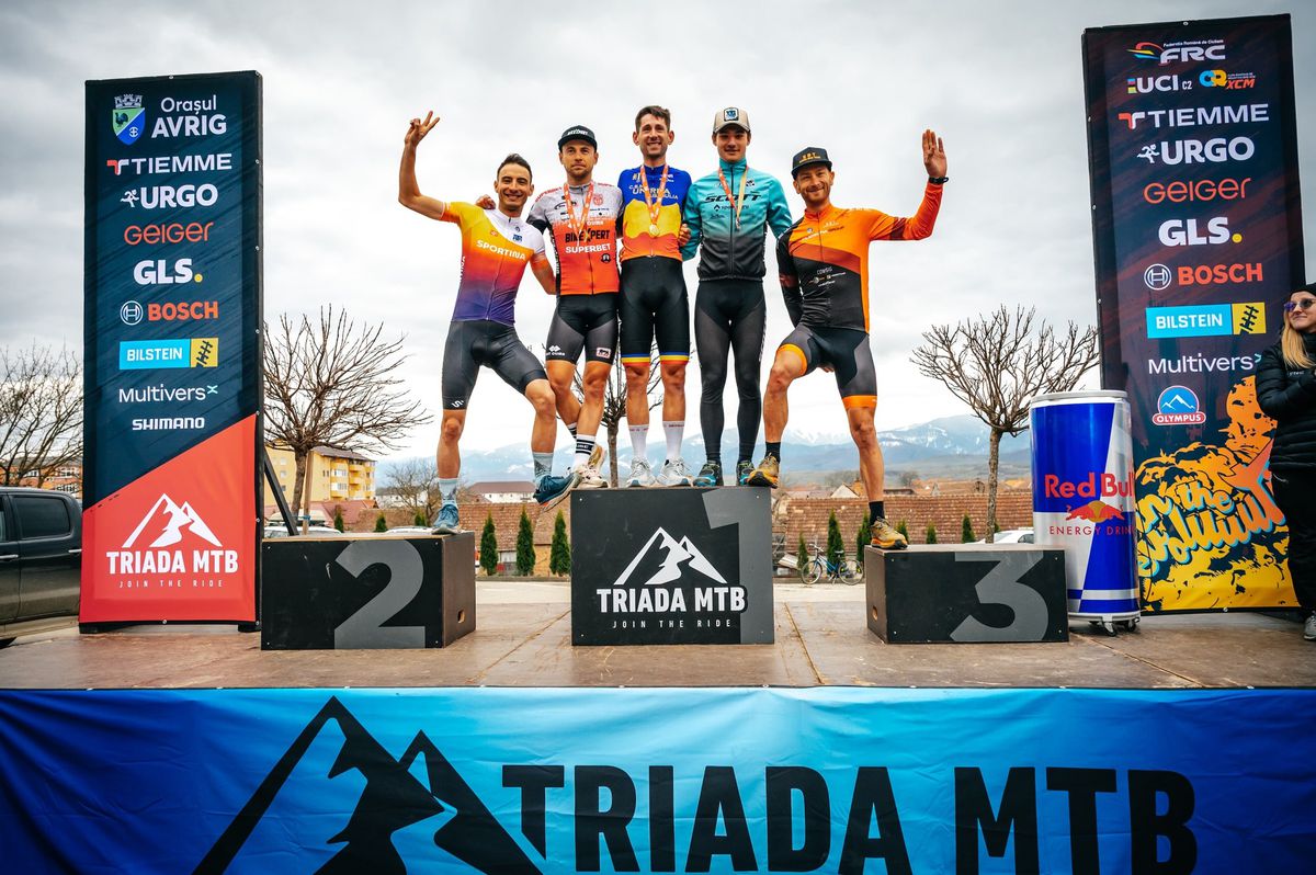 Start spectaculos de sezon în mountain bike-ul românesc: imagini memorabile de la Triada MTB Avrig 2025