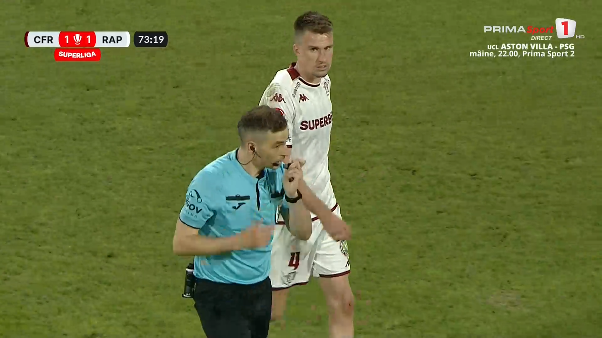 Fază halucinantă în CFR Cluj - Rapid