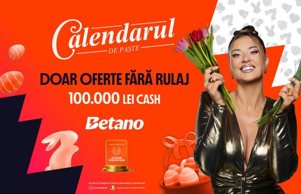 De neratat! Calendarul de Paște Betano - doar oferte fără rulaj