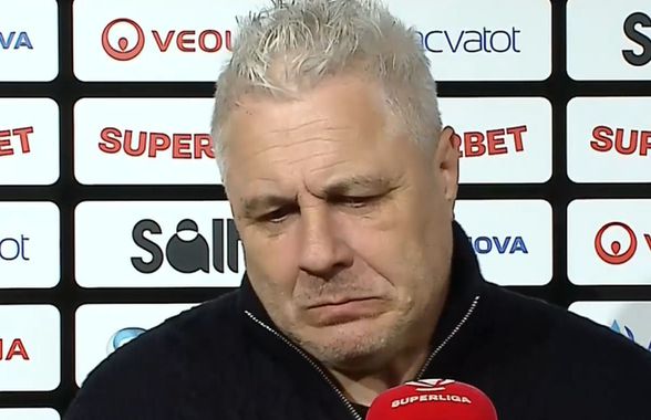 Nemulțumirea lui Marius Șumudică cu doar câteva minute înainte de CFR - Rapid: „Nu mă așteptam, arată foarte rău!”
