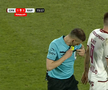 Fază controversată în CFR Cluj - Rapid » Arbitrul l-a eliminat pentru simulare în minutul 70, dar a schimbat decizia după VAR! Verdictul specialistului