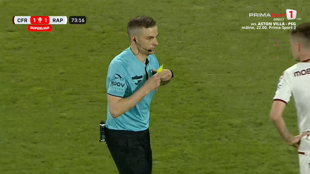 Fază halucinantă în CFR Cluj - Rapid