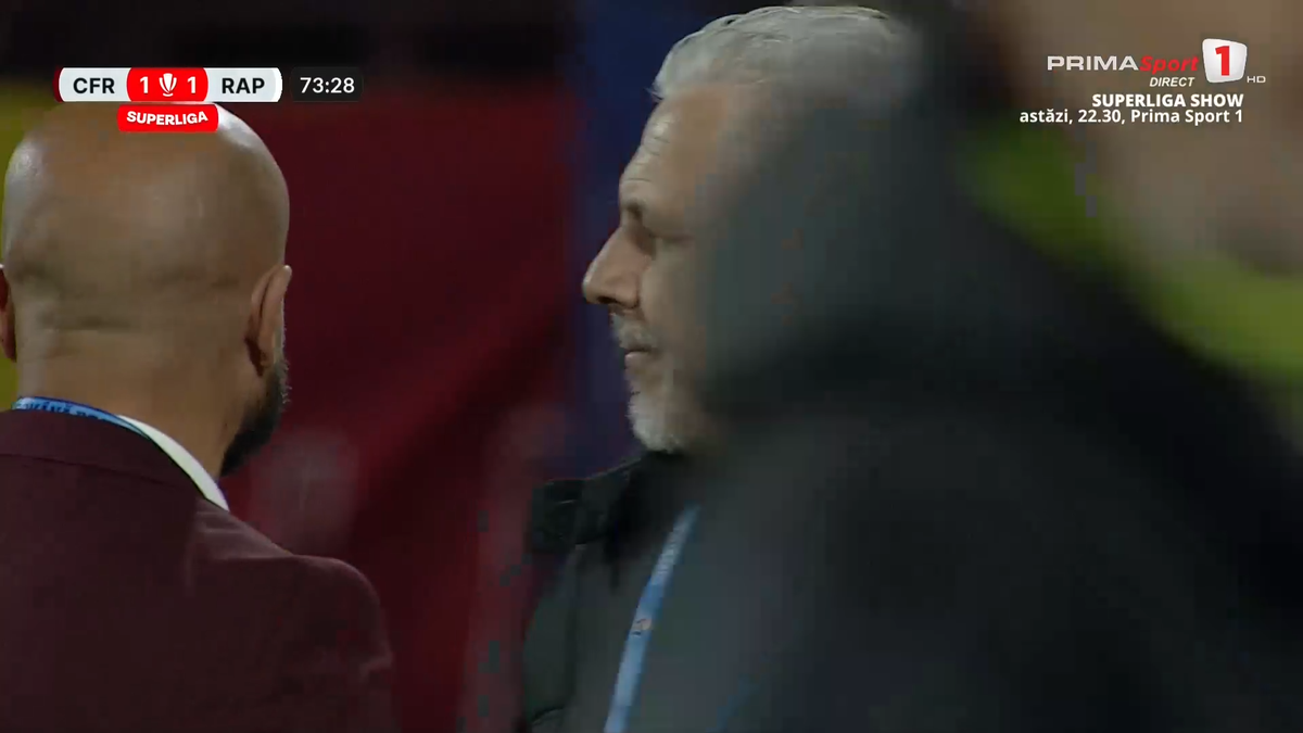 Fază halucinantă în CFR Cluj - Rapid