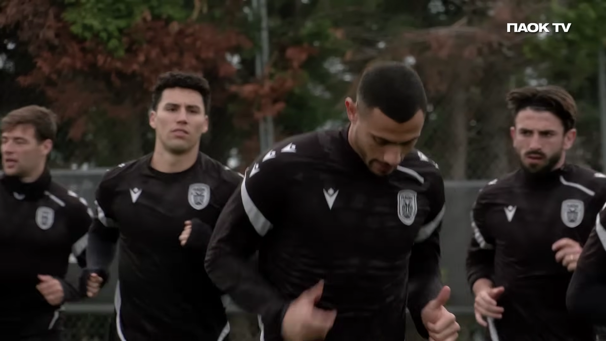 Emoție pură » Imagini de la antrenamentul lui Răzvan Lucescu: cum l-au primit fotbaliștii lui PAOK