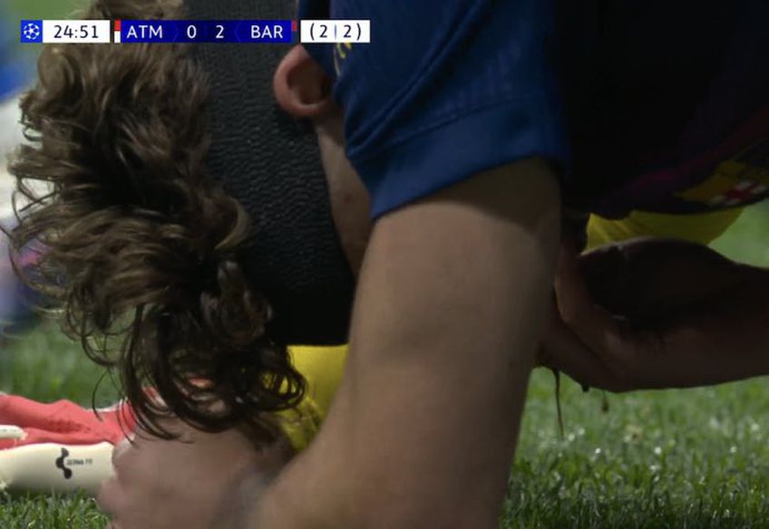 FOTO înfricoșător cu accidentarea suferită de Fermin Lopez // captură X