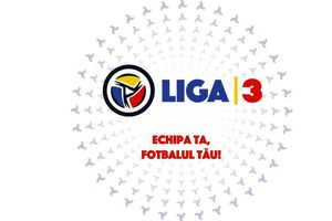 Sponsor nou, denumire modificată pentru Liga 3 din România